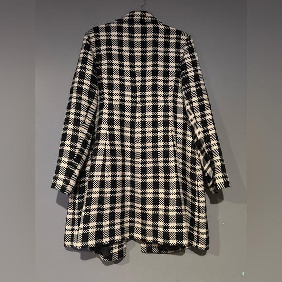 Apt. 9 Monochrome Check Trench Coat - Picture 12 of 12